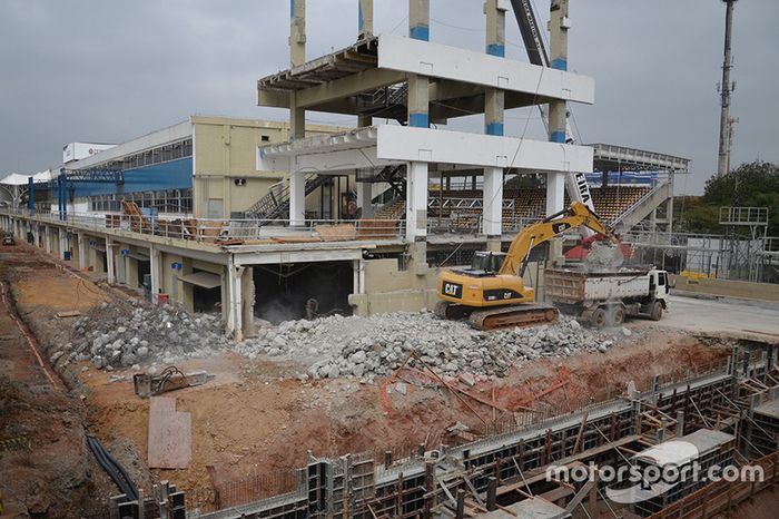 Obras en Interlagos