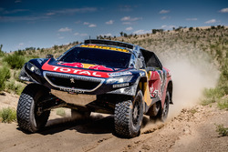 #100 Peugeot: Stéphane Peterhansel, Jean-Paul Cottret