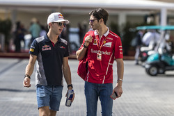 Pierre Gasly, Scuderia Toro Rosso en Callum Ilott, Ferrari Driver Academy