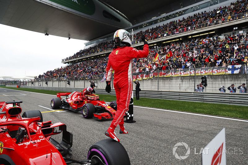 Себастьян Феттель, Кімі Райкконен, Ferrari