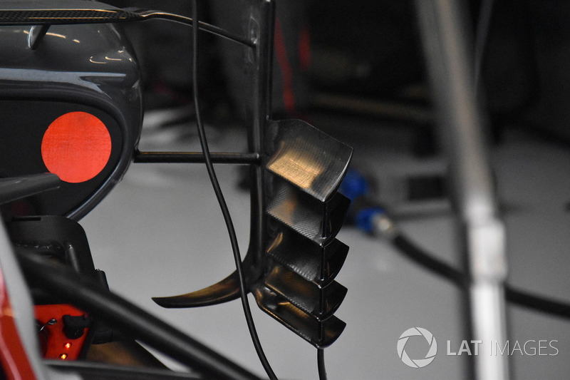 Haas F1 Team VF-17 detail