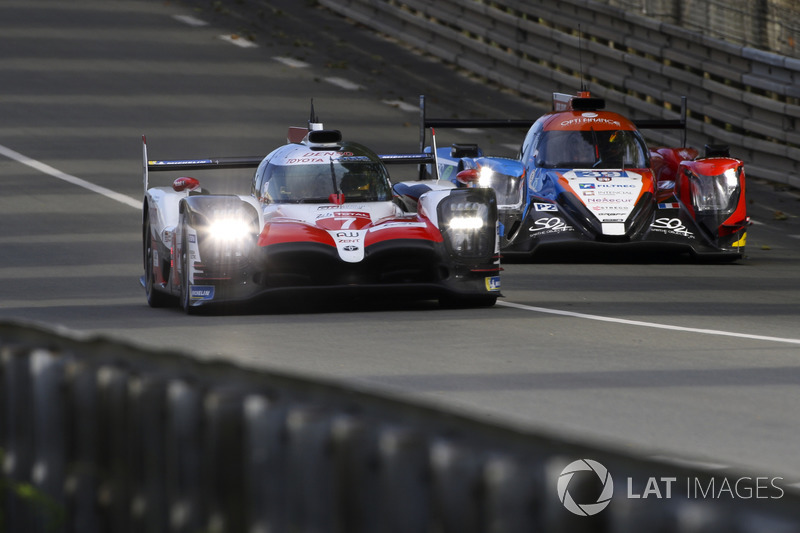 #7 Toyota Gazoo Racing Toyota TS050: Mike Conway, Kamui Kobayashi, Jose Maria Lopez, Fernando Alonso, Anthony Davidson