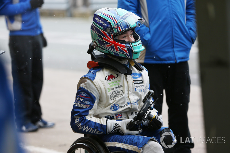 Billy Monger fait son retour en monoplace au volant d'une Carlin de British F3