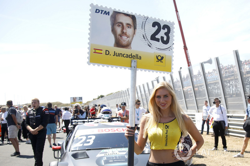 La chica de la parrilla de Daniel Juncadella, Mercedes-AMG Team HWA