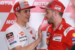 Marc Marquez, Repsol Honda Team, Andrea Dovizioso, Ducati Team