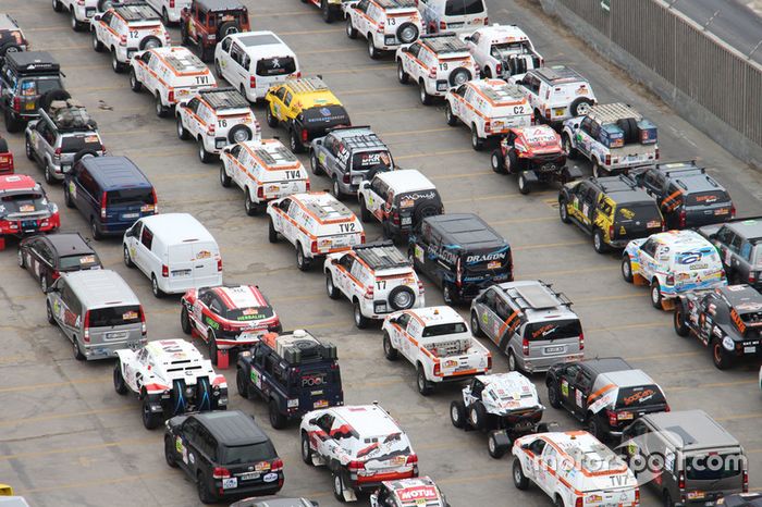 Vista general del puerto de Lima