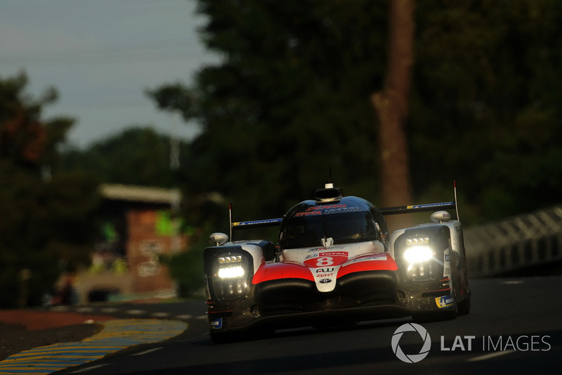 #8 Toyota Gazoo Racing Toyota TS050: Sébastien Buemi, Kazuki Nakajima, Fernando Alonso