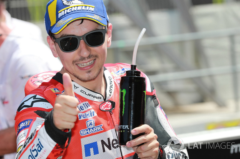 Pole position per Jorge Lorenzo, Ducati Team