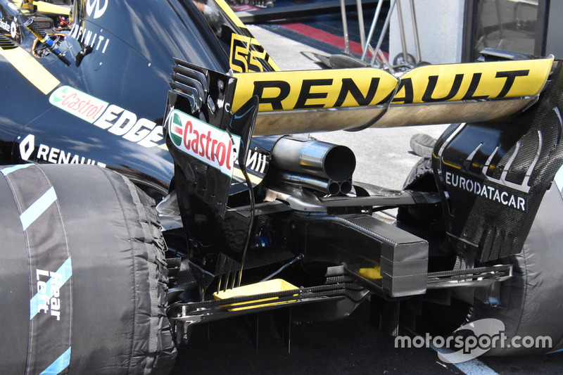 Renault Sport F1 Team RS 18 rear end