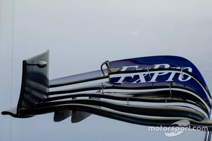 McLaren MCL34, alerón delantero