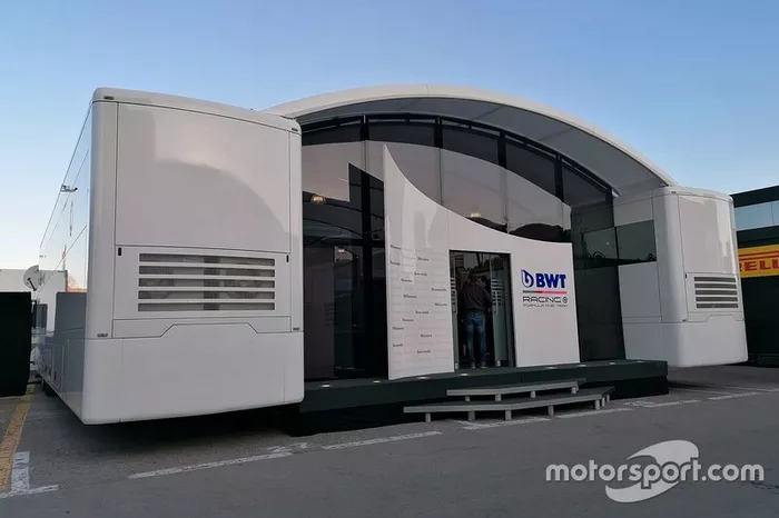 El motorhome de Racing Point
