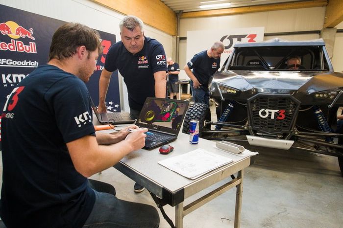 Jean-Marc Fortin trabajando en el OT3 by Overdrive