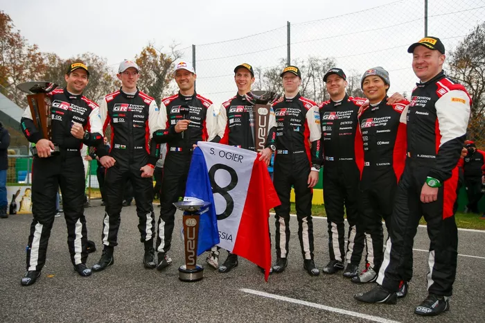Sébastien Ogier, Julien Ingrassia, Toyota Gazoo Racing WRT Toyota Yaris WRC, Elfyn Evans, Scott Martin, Toyota Gazoo Racing WRT Toyota Yaris WRC, Kalle Rovanperä, Jonne Halttunen, Toyota Gazoo Racing WRT Toyota Yaris WRC, Takamoto Katsuta, Aaron Johnston, Toyota Gazoo Racing WRT Toyota Yaris WRC