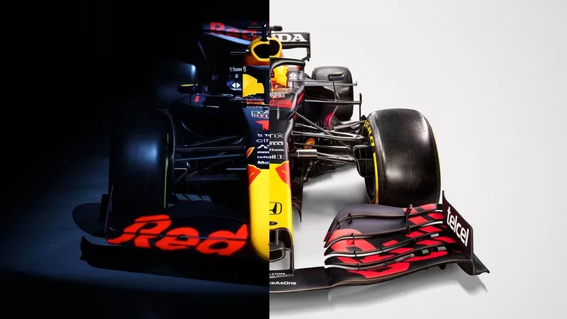 Vergleich Red Bull RB18 vs. Red Bull RB16B