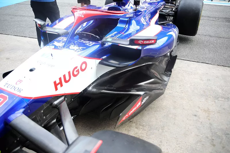 RB F1 Team VCARB 01 détails techniques