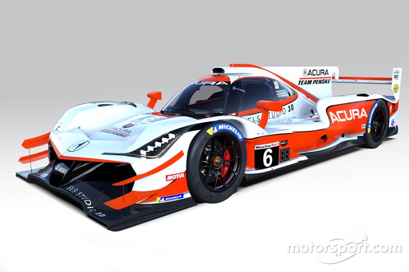 Livrea dell'Acura del Team Penske