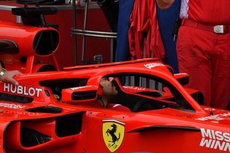 Ferrari SF-71H halo