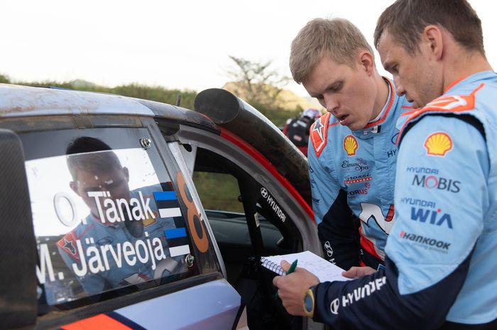 Ott Tänak, Martin Järveoja, Hyundai World Rally Team Hyundai i20 N Rally1