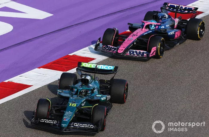 Lance Stroll, Aston Martin Racing, Pierre Gasly, Alpine