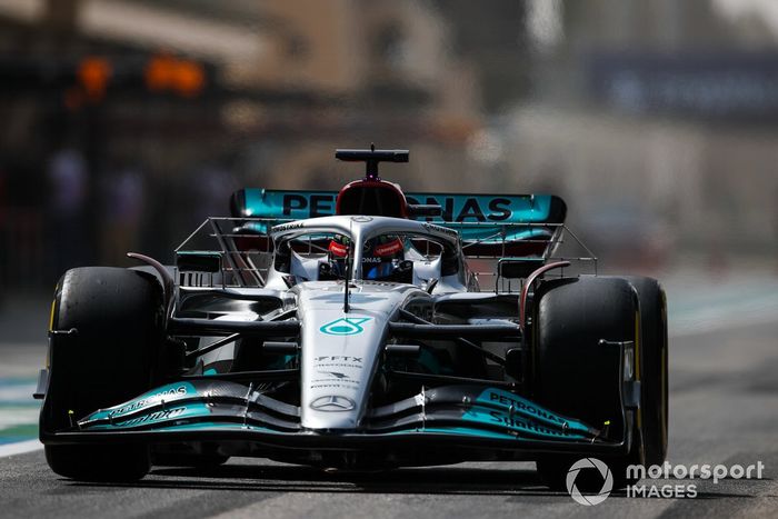 George Russell, Mercedes W13

