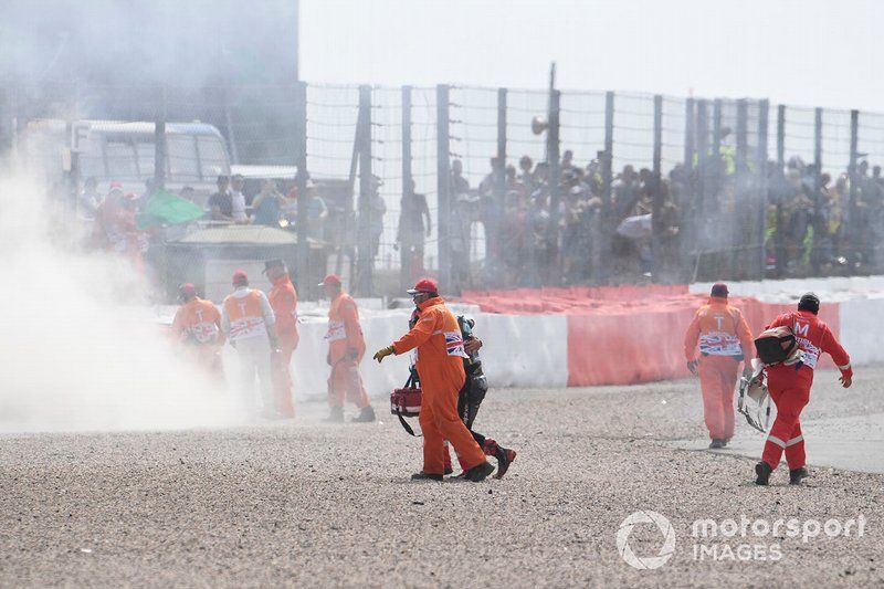 Fabio Quartararo, Petronas Yamaha SRT después del accidente