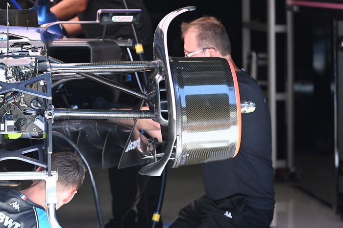 Alpine A523 detalles técnicos