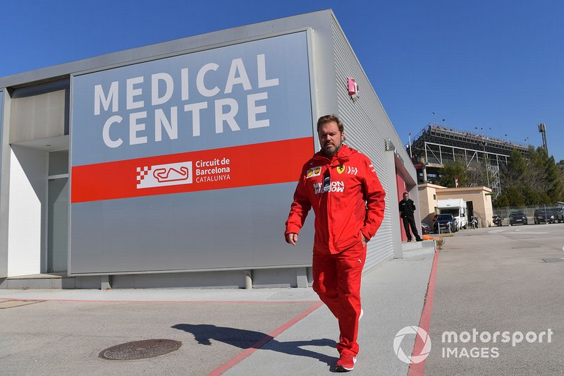 Gino Rosato, Ferrari au centre médical