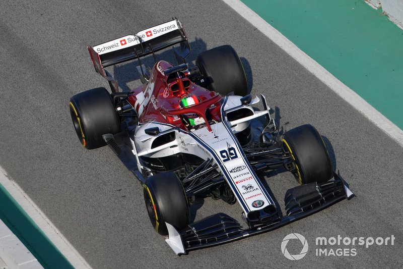 Antonio Giovinazzi, Alfa Romeo Racing C38