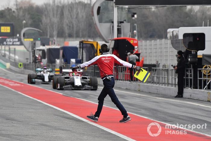 Mecánico de Alfa Romeo Racing