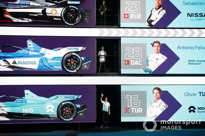 Sébastien Buemi, Nissan e.Dams, Antonio Felix da Costa, BMW I Andretti Motorsports, Oliver Turvey, NIO Formula E Team