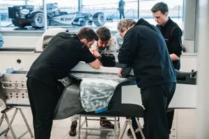 Fernando Alonso Indy 500 seat fitting