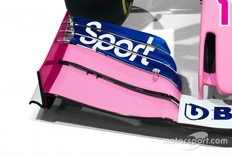 Racing Point livery detail
