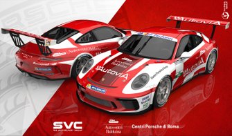 Rendering della livrea di Giovanni Berton, AB Racing