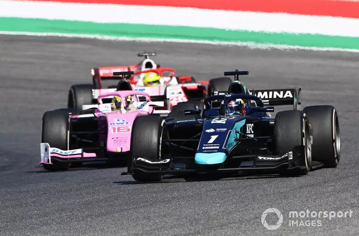 Sean Gelael, Dams, Artem Markelov, BWT HWA Racelab, Mick Schumacher, Prema Racing 
