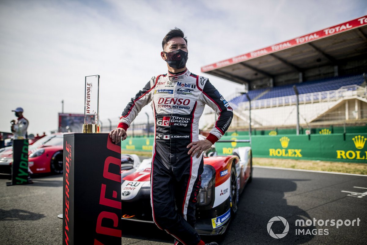 Polesitter #7 Toyota Gazoo Racing Toyota TS050: Kamui Kobayashi