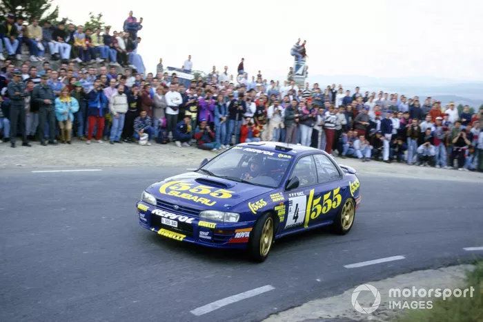 Colin McRae, Derek Ringer, Subaru Impreza 555