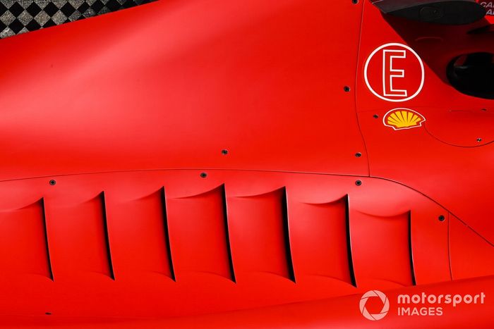 Detalle del Ferrari SF-23