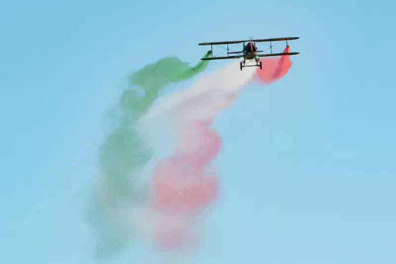 L' aereo di Francesco Baracca SPAD S.X.III