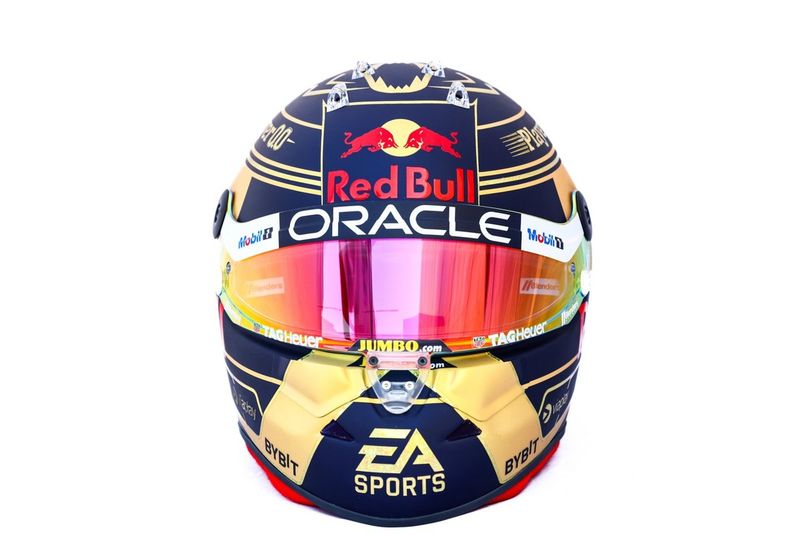 Casco de Max Verstappen, Red Bull Racing