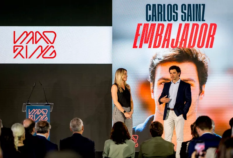 Carlos Sainz, présentation du Madring 
