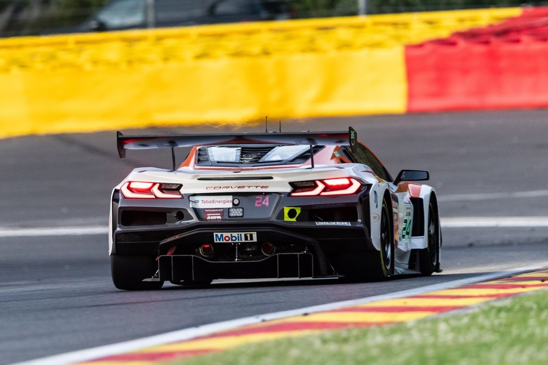 #24 Steller Motorsport Corvette Z06 GT3.R: Matisse Lismont, Daniel Ali, Lorcan Hanafin, Olivier Hart