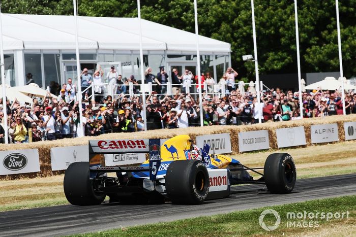 Nigel Mansell, Williams FW14B