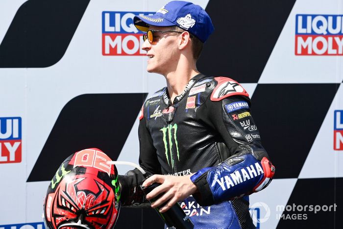 Podio: ganador Fabio Quartararo, Yamaha Factory Racing