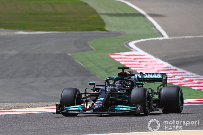 Lewis Hamilton, Mercedes W12 