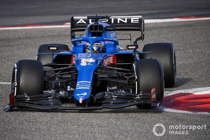 Fernando Alonso, Alpine A521 