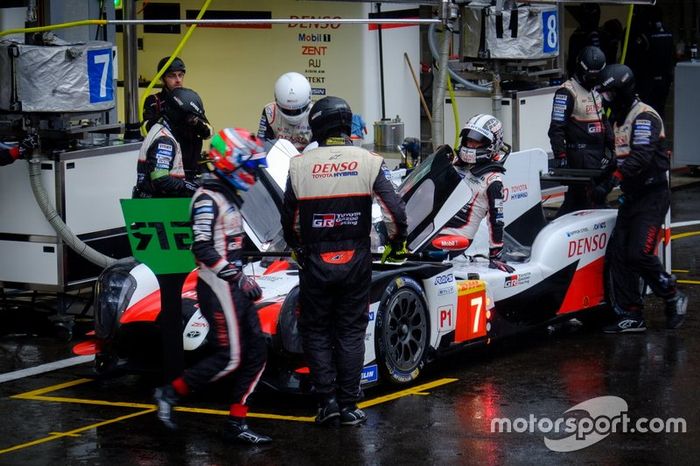 #7 Toyota Gazoo Racing Toyota TS050: Mike Conway, Kamui Kobayashi, Jose Maria Lopez