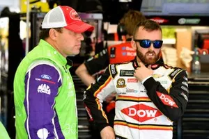 Austin Dillon, Richard Childress Racing, Chevrolet Camaro DOW and  Ryan Newman, Roush Fenway Racing, Ford Mustang Acorns