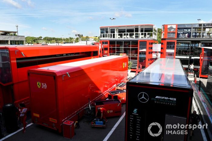 Paddock de Montmeló