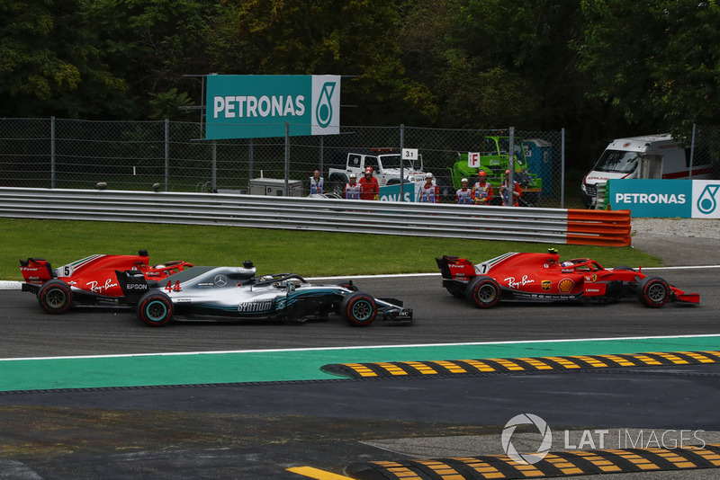 GP Italia - Sebastian Vettel/Lewis Hamilton (balapan)