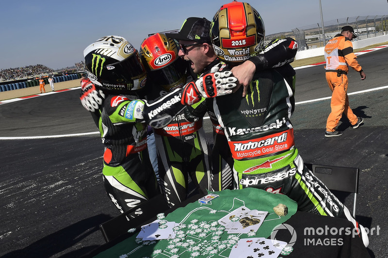 Jonathan Rea, Kawasaki Racing celebrates his 4th WSBK title